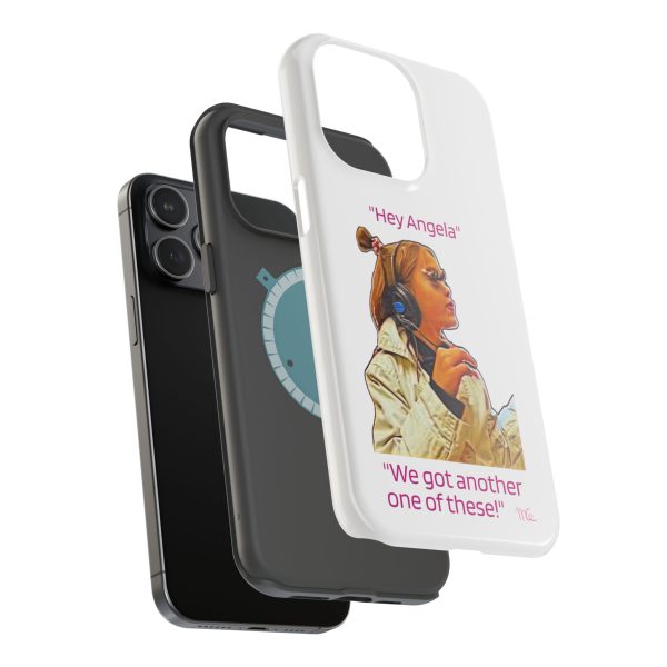 "Hey Angela" Magnetic Tough Cases - White Background - Image 92