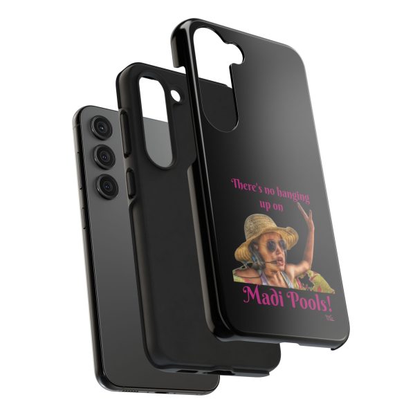 Madi Pools - Tough Phone Cases - Black Background - Image 64