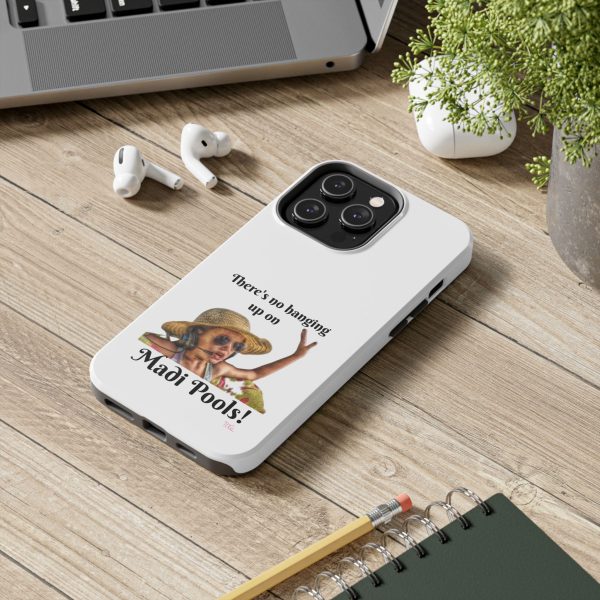 Madi Pools - Tough Phone Cases - White Background - Image 58