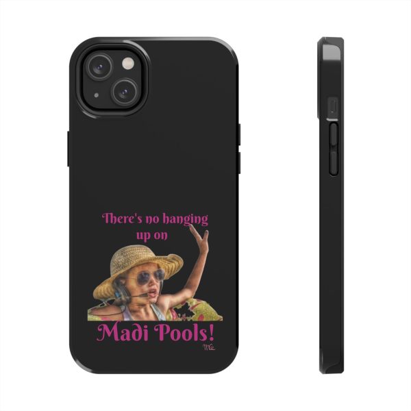 Madi Pools - Tough Phone Cases - Black Background - Image 59