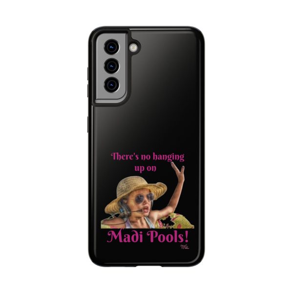 Madi Pools - Tough Phone Cases - Black Background - Image 29