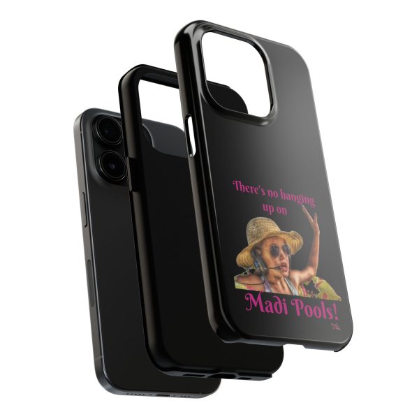 Madi Pools - Tough Phone Cases - Black Background - Image 72