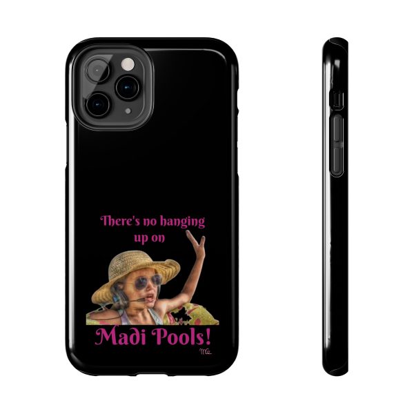 Madi Pools - Tough Phone Cases - Black Background - Image 5