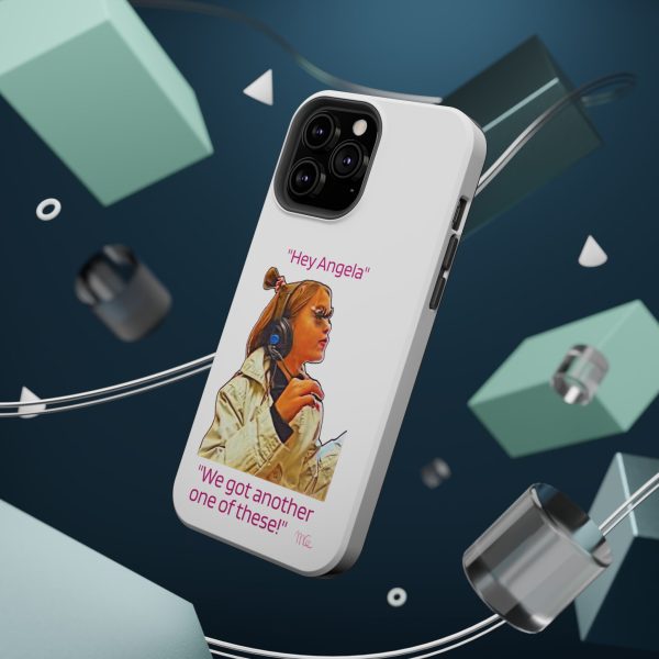 "Hey Angela" Magnetic Tough Cases - White Background - Image 63