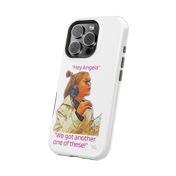 "Hey Angela" Magnetic Tough Cases - White Background - Image 114