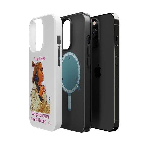 "Hey Angela" Magnetic Tough Cases - White Background - Image 54
