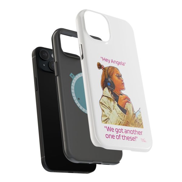 "Hey Angela" Magnetic Tough Cases - White Background - Image 84