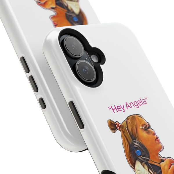 "Hey Angela" Magnetic Tough Cases - White Background - Image 107