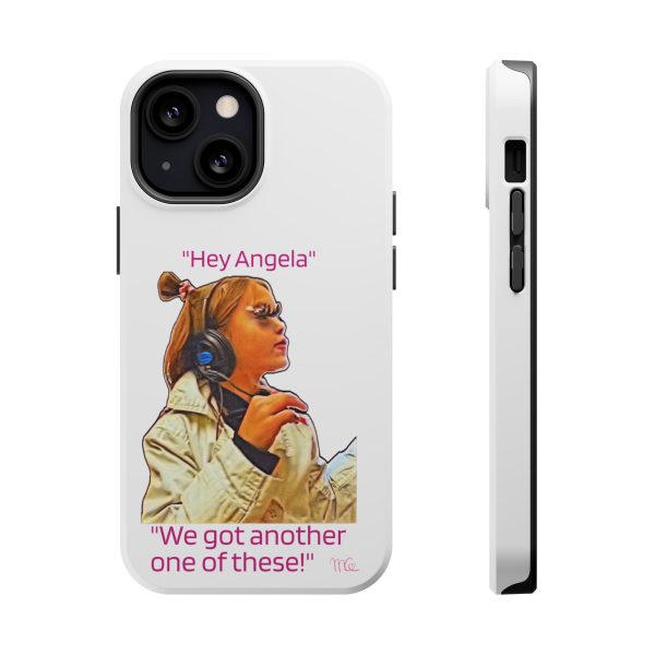 "Hey Angela" Magnetic Tough Cases - White Background - Image 45