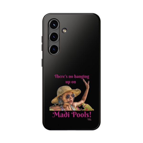 Madi Pools - Tough Phone Cases - Black Background - Image 81