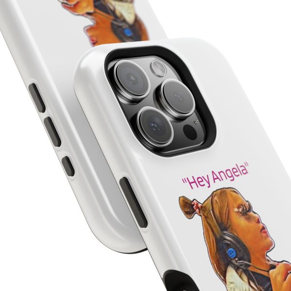 "Hey Angela" Magnetic Tough Cases - White Background - Image 115