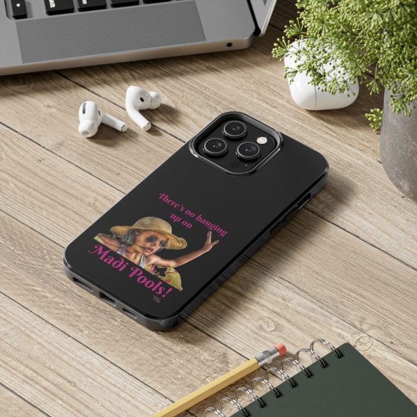 Madi Pools - Tough Phone Cases - Black Background - Image 58