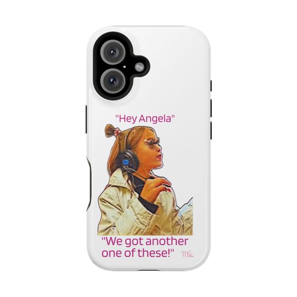 "Hey Angela" Magnetic Tough Cases - White Background - Image 97