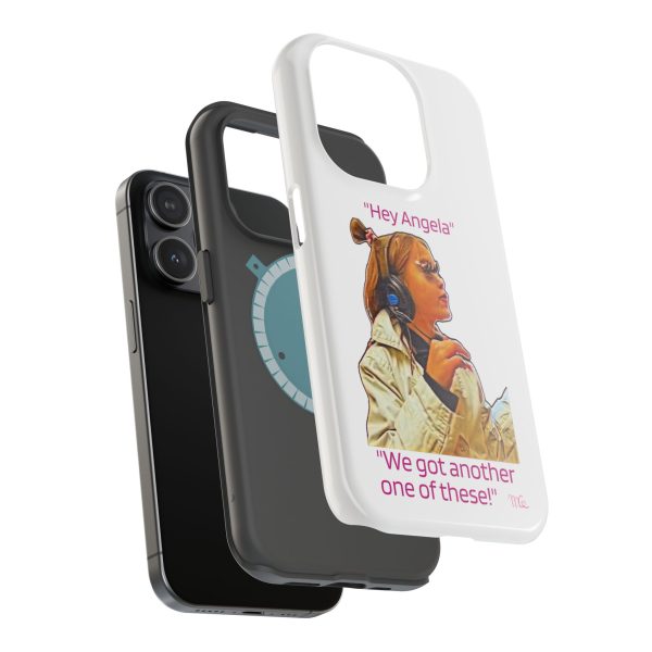 "Hey Angela" Magnetic Tough Cases - White Background - Image 76