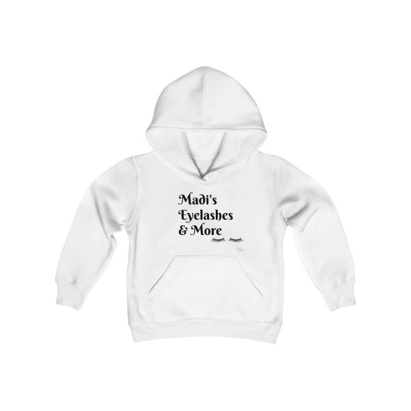 Madi's Eyelashes - Youth Heavy Blend Hooded Sweatshirt