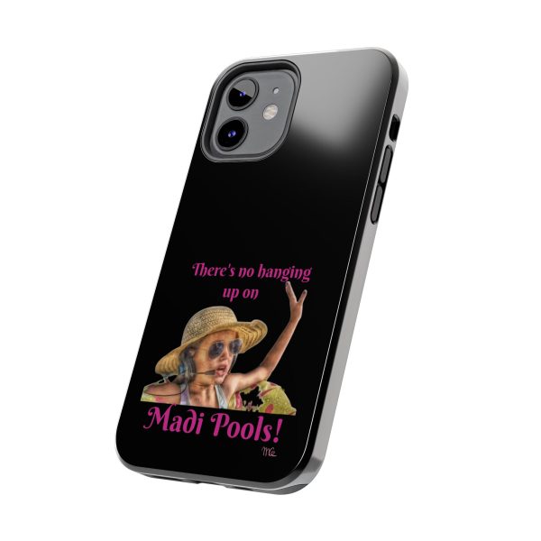 Madi Pools - Tough Phone Cases - Black Background - Image 19