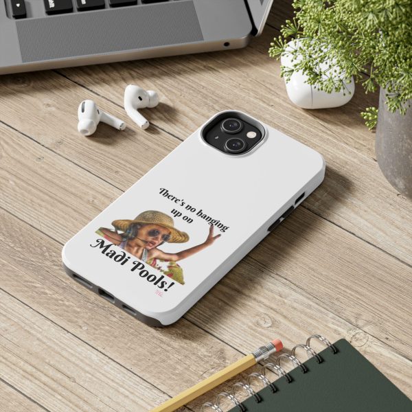 Madi Pools - Tough Phone Cases - White Background - Image 60