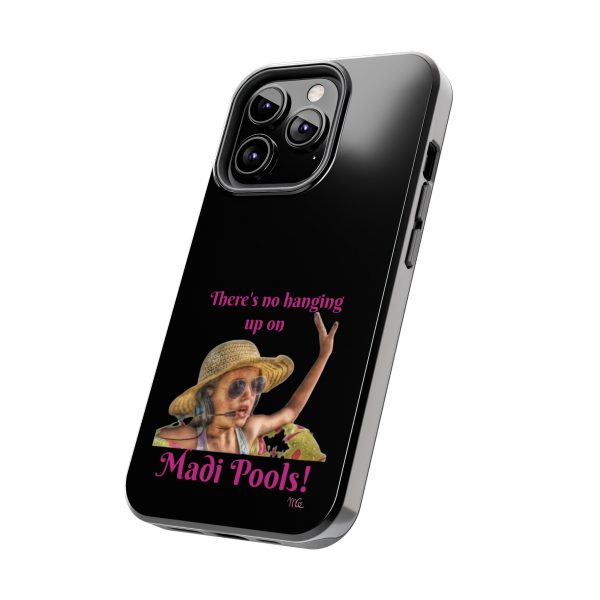 Madi Pools - Tough Phone Cases - Black Background - Image 43