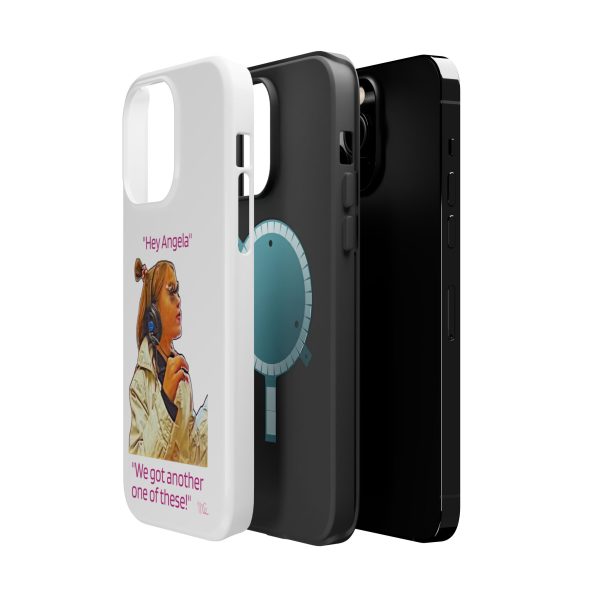 "Hey Angela" Magnetic Tough Cases - White Background - Image 26