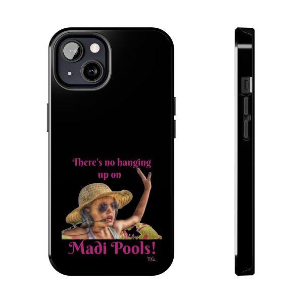 Madi Pools - Tough Phone Cases - Black Background - Image 37