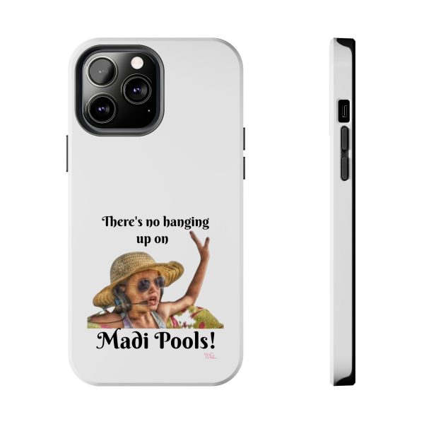 Madi Pools - Tough Phone Cases - White Background - Image 45
