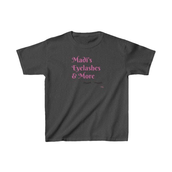 Madi's Eyelashes - Kids Heavy Cotton™ Tee - Image 7
