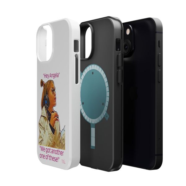 "Hey Angela" Magnetic Tough Cases - White Background - Image 42