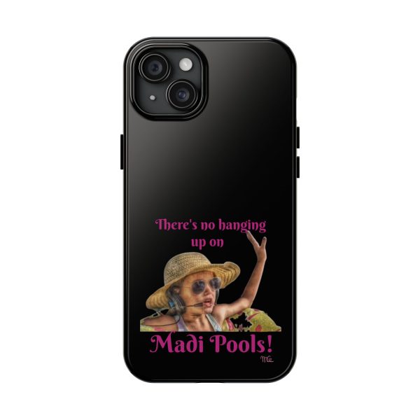 Madi Pools - Tough Phone Cases - Black Background - Image 73