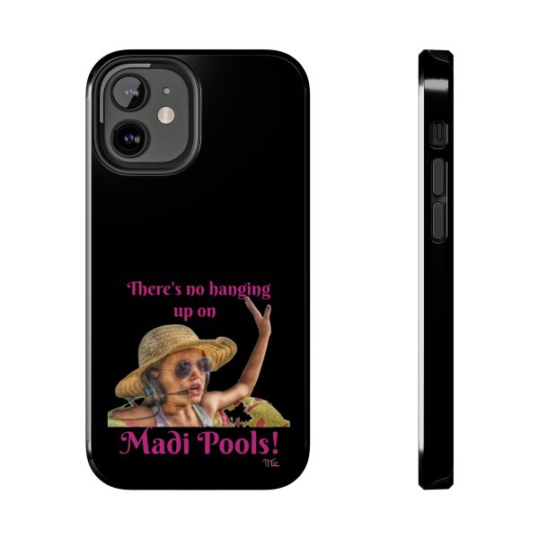 Madi Pools - Tough Phone Cases - Black Background - Image 13