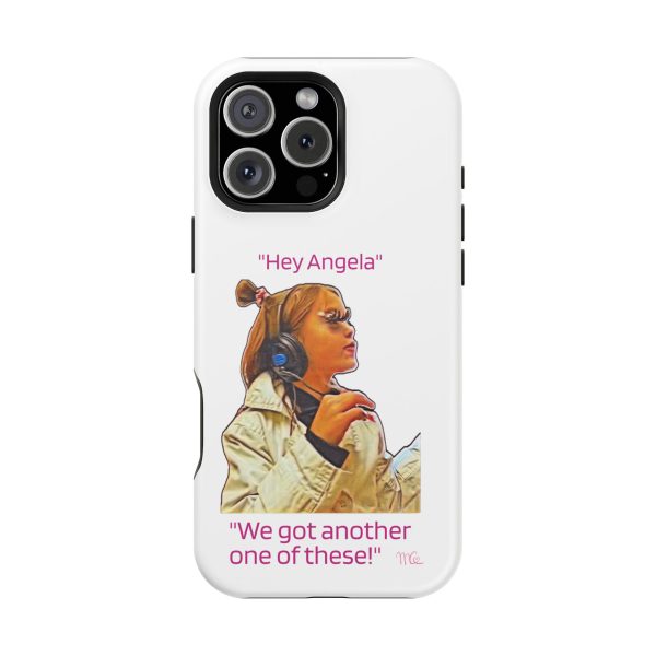 "Hey Angela" Magnetic Tough Cases - White Background - Image 125
