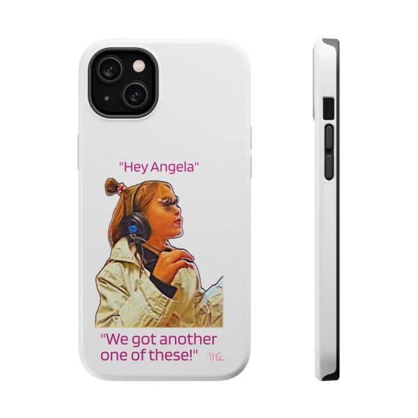 "Hey Angela" Magnetic Tough Cases - White Background - Image 17