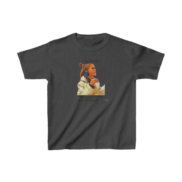 Hey Angela! - Kids Heavy Cotton™ Tee - Image 13
