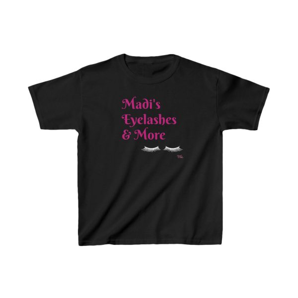 Madi's Eyelashes - Kids Heavy Cotton™ Tee - Image 3