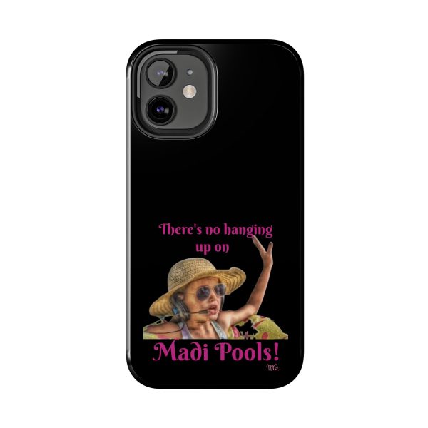 Madi Pools - Tough Phone Cases - Black Background - Image 14