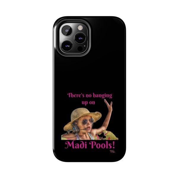 Madi Pools - Tough Phone Cases - Black Background - Image 26
