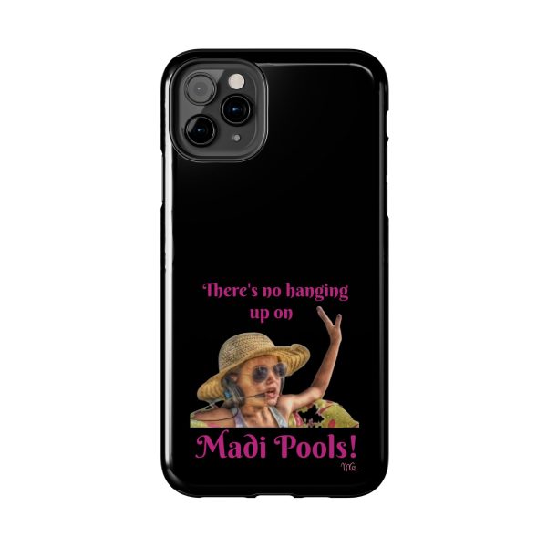Madi Pools - Tough Phone Cases - Black Background - Image 10