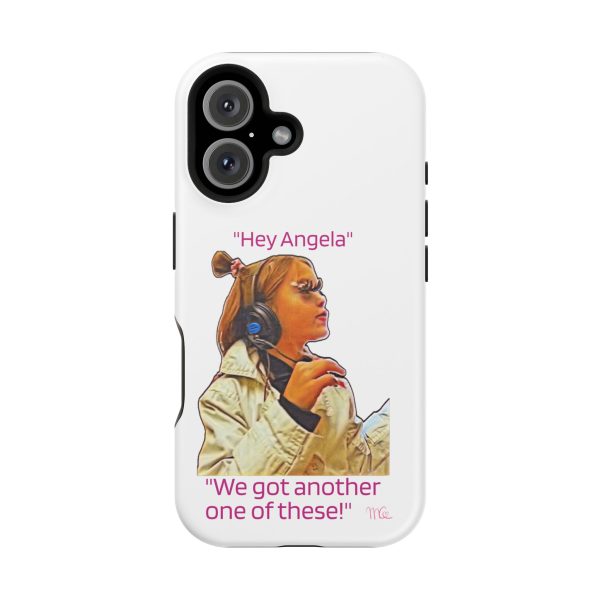 "Hey Angela" Magnetic Tough Cases - White Background - Image 101