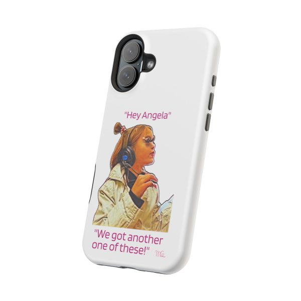 "Hey Angela" Magnetic Tough Cases - White Background - Image 110