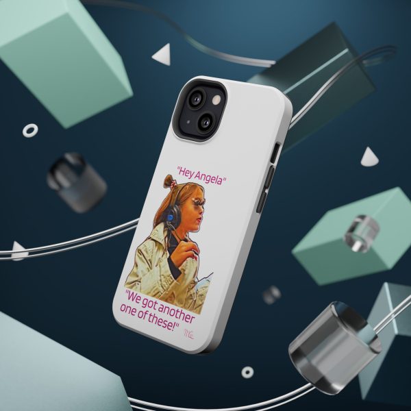 "Hey Angela" Magnetic Tough Cases - White Background - Image 39