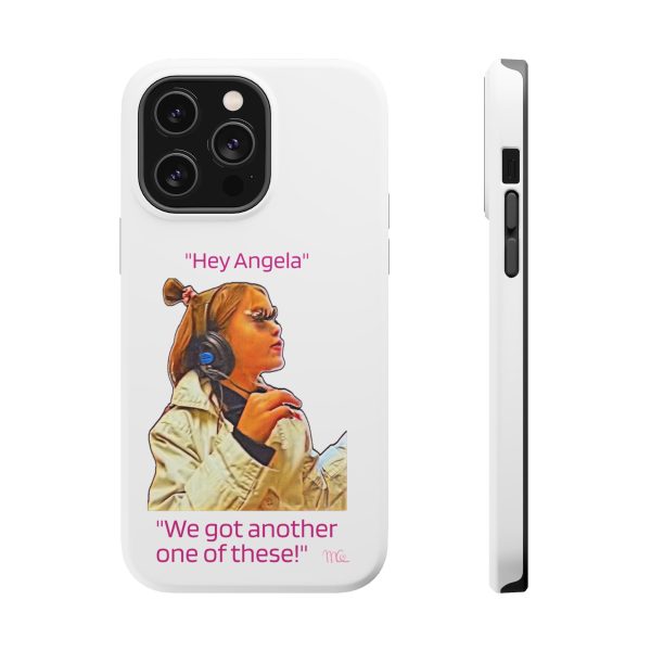 "Hey Angela" Magnetic Tough Cases - White Background - Image 29