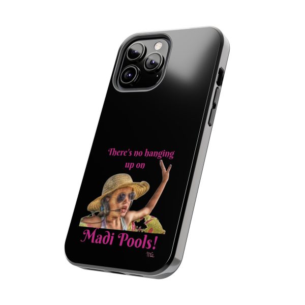 Madi Pools - Tough Phone Cases - Black Background - Image 47