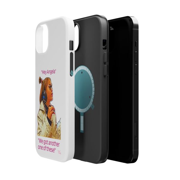 "Hey Angela" Magnetic Tough Cases - White Background - Image 22