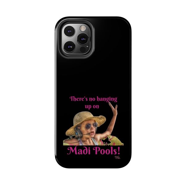 Madi Pools - Tough Phone Cases - Black Background - Image 22