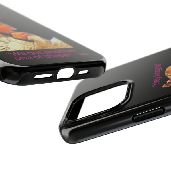 "Hey Angela" - Tough Phone Cases - Black Background - Image 67