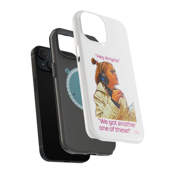 "Hey Angela" Magnetic Tough Cases - White Background - Image 68