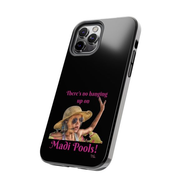 Madi Pools - Tough Phone Cases - Black Background - Image 23