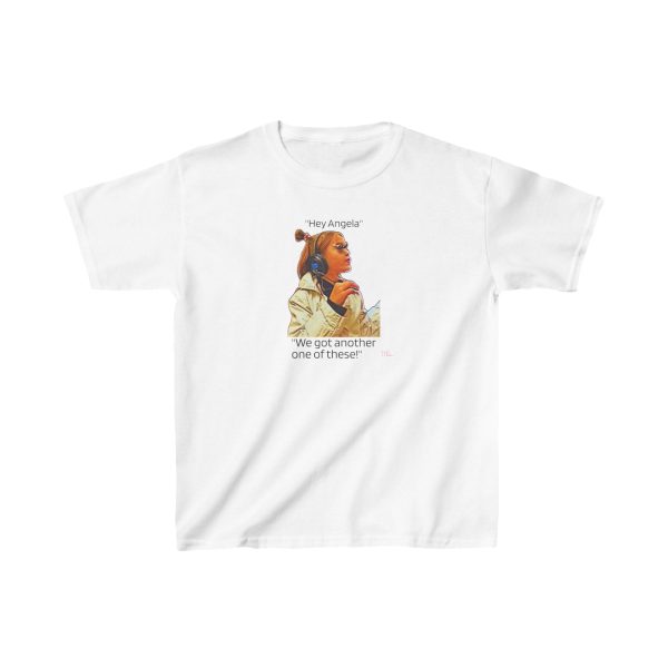 Hey Angela! - Kids Heavy Cotton™ Tee