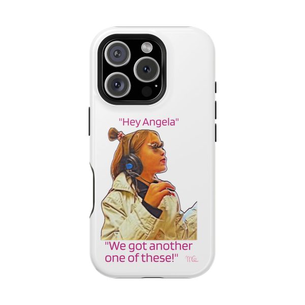 "Hey Angela" Magnetic Tough Cases - White Background - Image 113