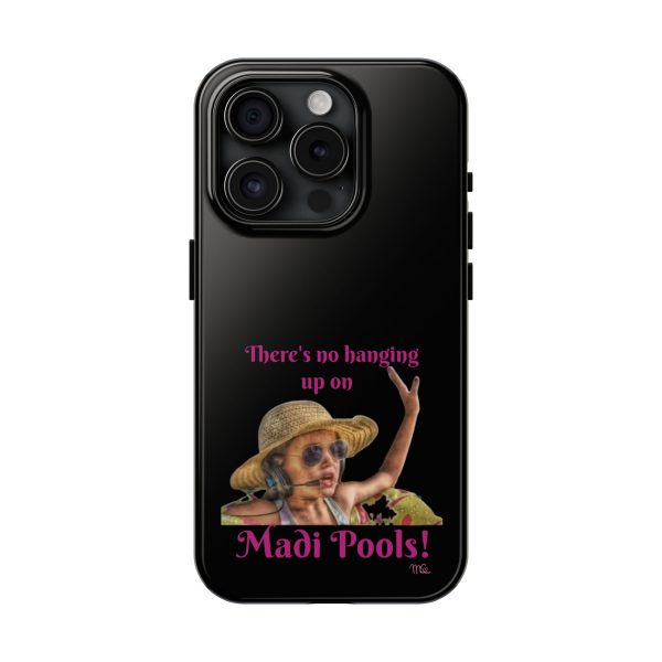 Madi Pools - Tough Phone Cases - Black Background - Image 69