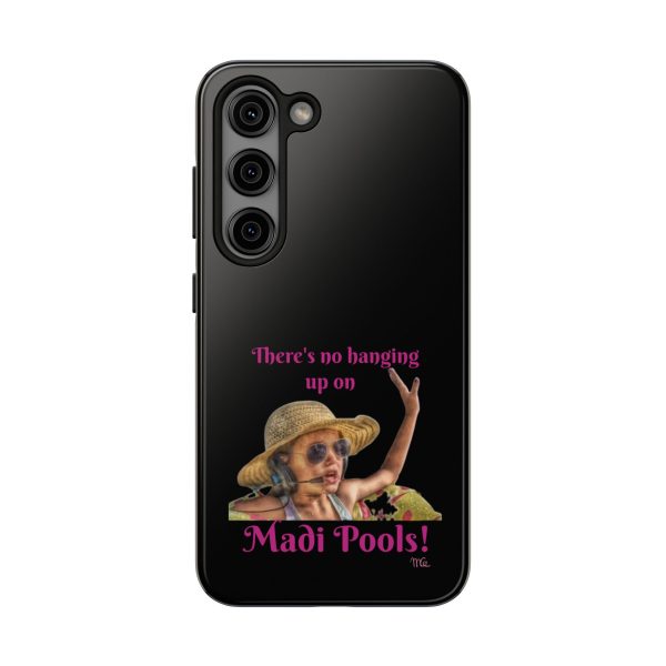 Madi Pools - Tough Phone Cases - Black Background - Image 61